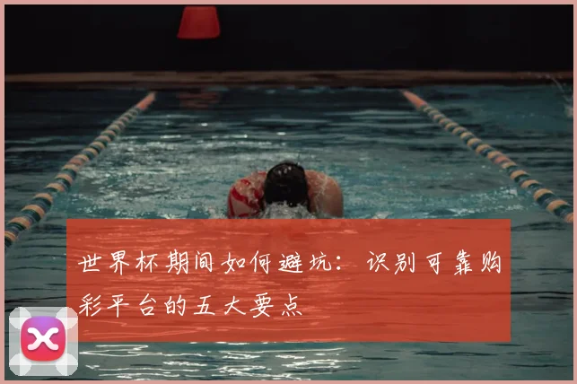 世界杯期间如何避坑：识别可靠购彩平台的五大要点